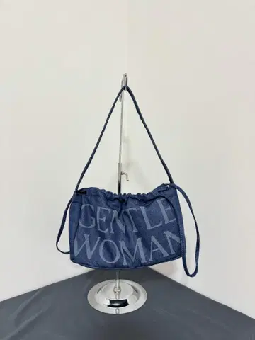 젠틀우먼 GENTLEWOMAN 복조리 토트백 네이비
