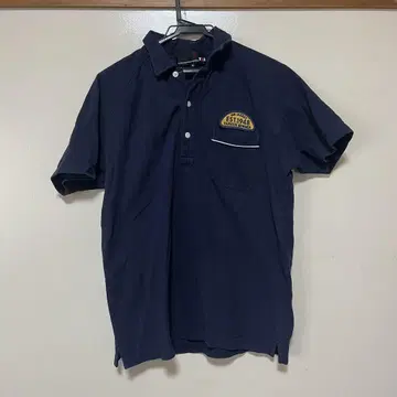 Van Jacket 70주년 기념 피케 셔츠 네이비