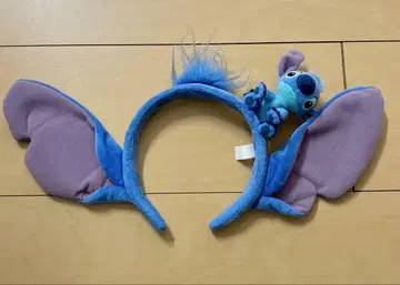 디즈니 스티치 귀 머리띠 봉제 인형 포함