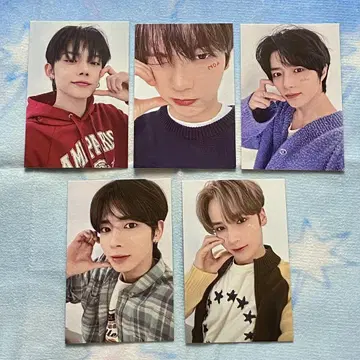 TXT MOAZONE FANLIVE 팬 라이브 트레카 5장