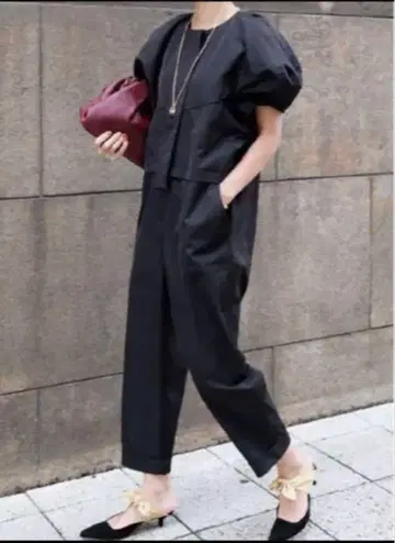 machatt 볼륨 퍼프 슬리브 올인원