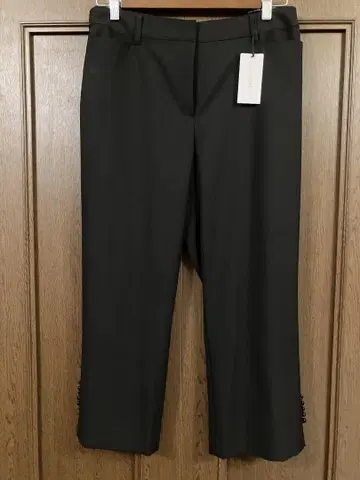 미사용 새상품 TO BE CHIC 블랙 팬츠 빅 사이즈
