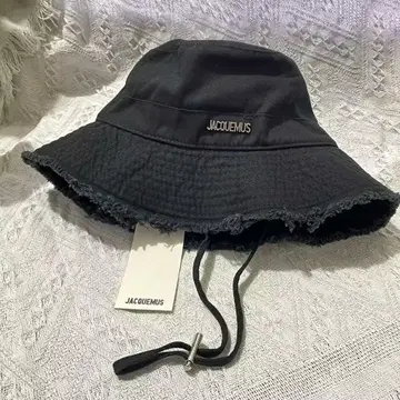 JACQUEMUS 블랙 버킷 햇