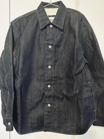 JIL SANDER 데님 아우터 셔츠 (J23DL0101J45041)