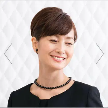 IWASA 천연 8mm 제트 목걸이 귀걸이 세트