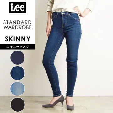 Lee 스키니 팬츠 LL2606 XS 사이즈 미사용 블랙