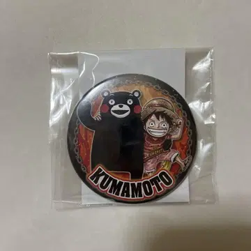 원피스 Hello ONE PIECE 구마모토 루피 쿠마몬 캔뱃지