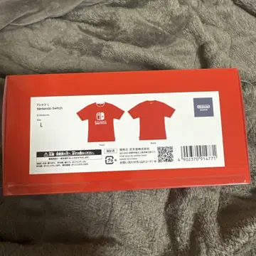 [내일 발송 무료배송] 닌텐도 뮤지엄 Switch T셔츠 L 사이즈