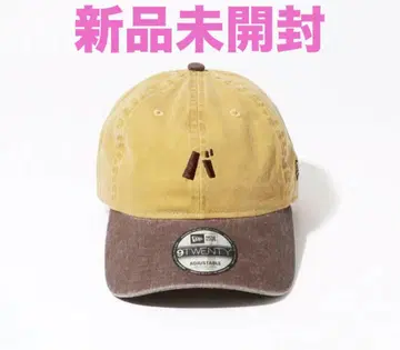 바나나맨 NEWERA 9TWENTY 캡 머스타드 POPUP