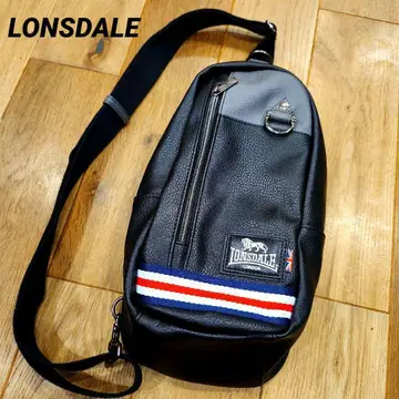 새상품급 론즈데일 LONSDALE 숄더백 바디백 블랙