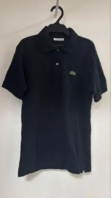 라코스테 피케 셔츠 블랙