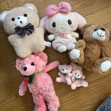 마이멜로디 등 봉제 인형 6개 세트