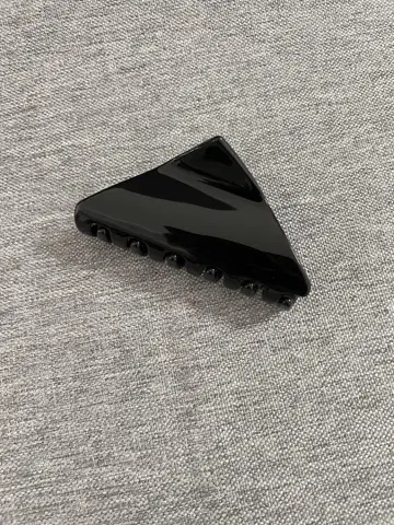새상품급 블랙 삼각 클로 클립