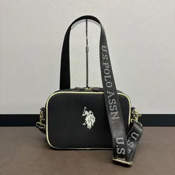 U.S. POLO ASSN. 크로스바디 숄더백 블랙