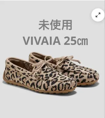 [미사용] VIVAIA JACKIE 스퀘어토 모카신 타입 로퍼