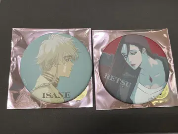 BLEACH WORLD 매트 캔뱃지 코테츠 이사네 우노하나 레츠