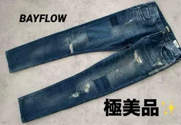 컨디션 최상 BAYFLOW 베이플로우 테이퍼드 핏 데님 스트레치
