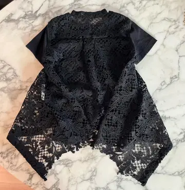 미사용 사카이 레이스 도킹 티셔츠 Size 2