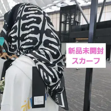 새상품 G-DRAGON 공식 스카프 SCARF 지드래곤 전시회
