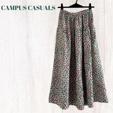 CAMPUS CASUALS 플라워 프린트 롱 스커트