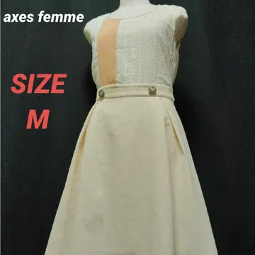 axes femme 엑시즈팜 도킹 원피스 레이스 꽃무늬
