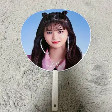 Girls2 하라다 토아 부채
