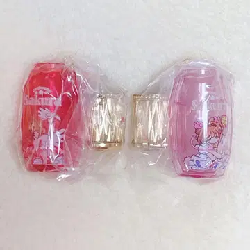카드캡터 사쿠라 캡슐 립 케이스 2개 세트