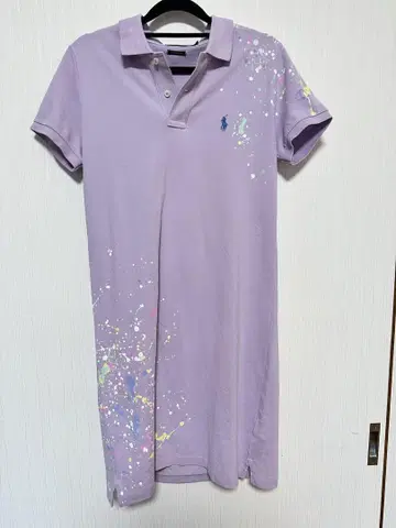 Polo Ralph Lauren 라벤더 폴로 드레스 원피스 M