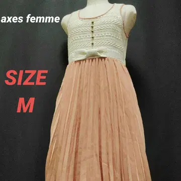 axes femme 엑시즈팜 슬리브리스 도킹 원피스 플리츠