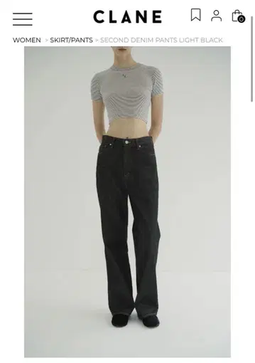 CLANE SECOND DENIM PANTS 클라네
