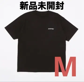 바나나맨 로고 TEE M 블랙 POPUP STORE