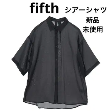 fifth 반팔 시어 셔츠