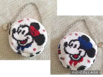 새상품급 FEILER 디즈니 Disney 미키미니 참 파우치