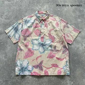 [ reyn spooner ] 레인 스푸너 알로하 셔츠 90년대 빈티지