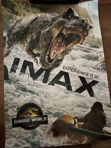 [덤 포함] [쥬라기 월드/부활의 대지] IMAX 포스터