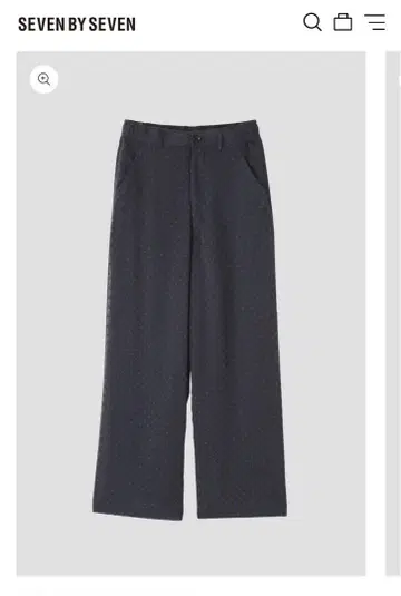 EASY TYPE SHEER TROUSERS - Dot pattern