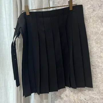 TARO HORIUCHIA 블랙 플리츠 스커트 사이즈 L