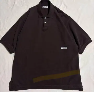 CAHLUMN 카우라무 피케 셔츠 Over dye Polo Shirt