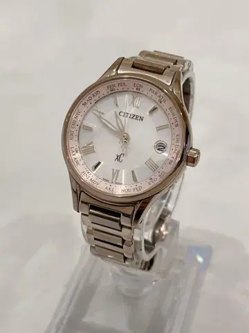 CITIZEN XC 크로스씨 티타니아 해피 플라이트 H246 작동품