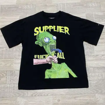 SUPPLIER 그래픽 티셔츠 S 사이즈 블랙