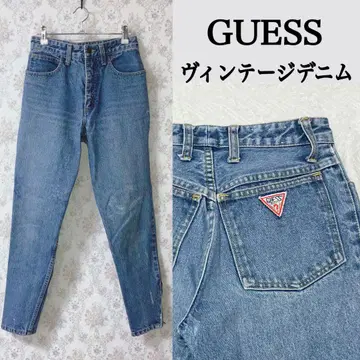 [ 새상품급 S~M ] GUESS 게스 워시 가공 스트레이트 데님