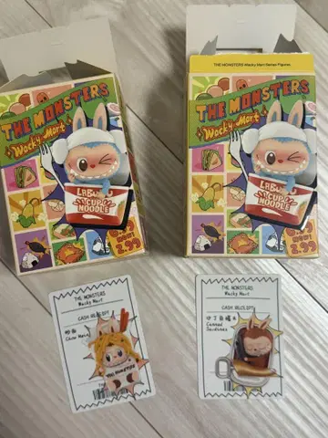 THE MONSTERS Wacky Mart 라부부 2개 세트