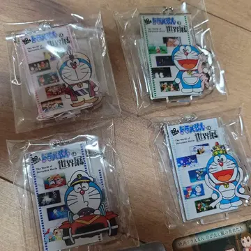 영화 도라에몽 세계전 입장 특전 명언 카드 아크릴 스탠드 키링