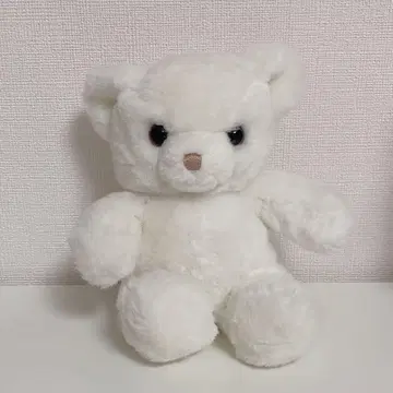 건드 GUND 화이트 곰 봉제 인형 테디베어 레트로