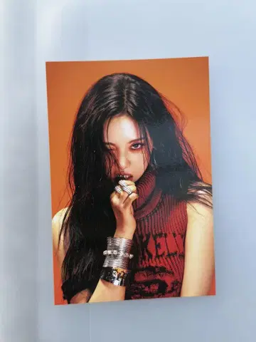 Dirty Work 엽서 닝닝 본인 직접 전달 aespa