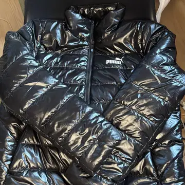 PUMA 블랙 다운 자켓