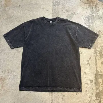새상품 로스앤젤레스 어패럴 6.5oz T셔츠 카본 블랙 XL