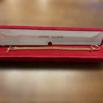 새상품 새상품급 박스형! ANNE KLEIN 골드 체인 팔찌