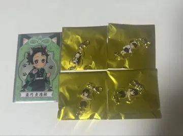 귀멸의 칼날 남코 한정 특전 연결 아크릴 참 아크릴 카드