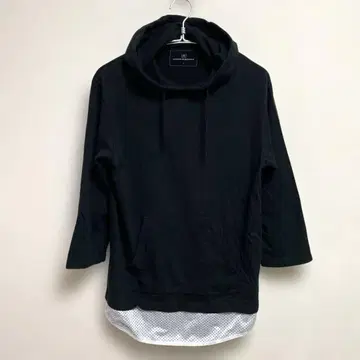 uniform experiment 페이크 레이어드 후드티